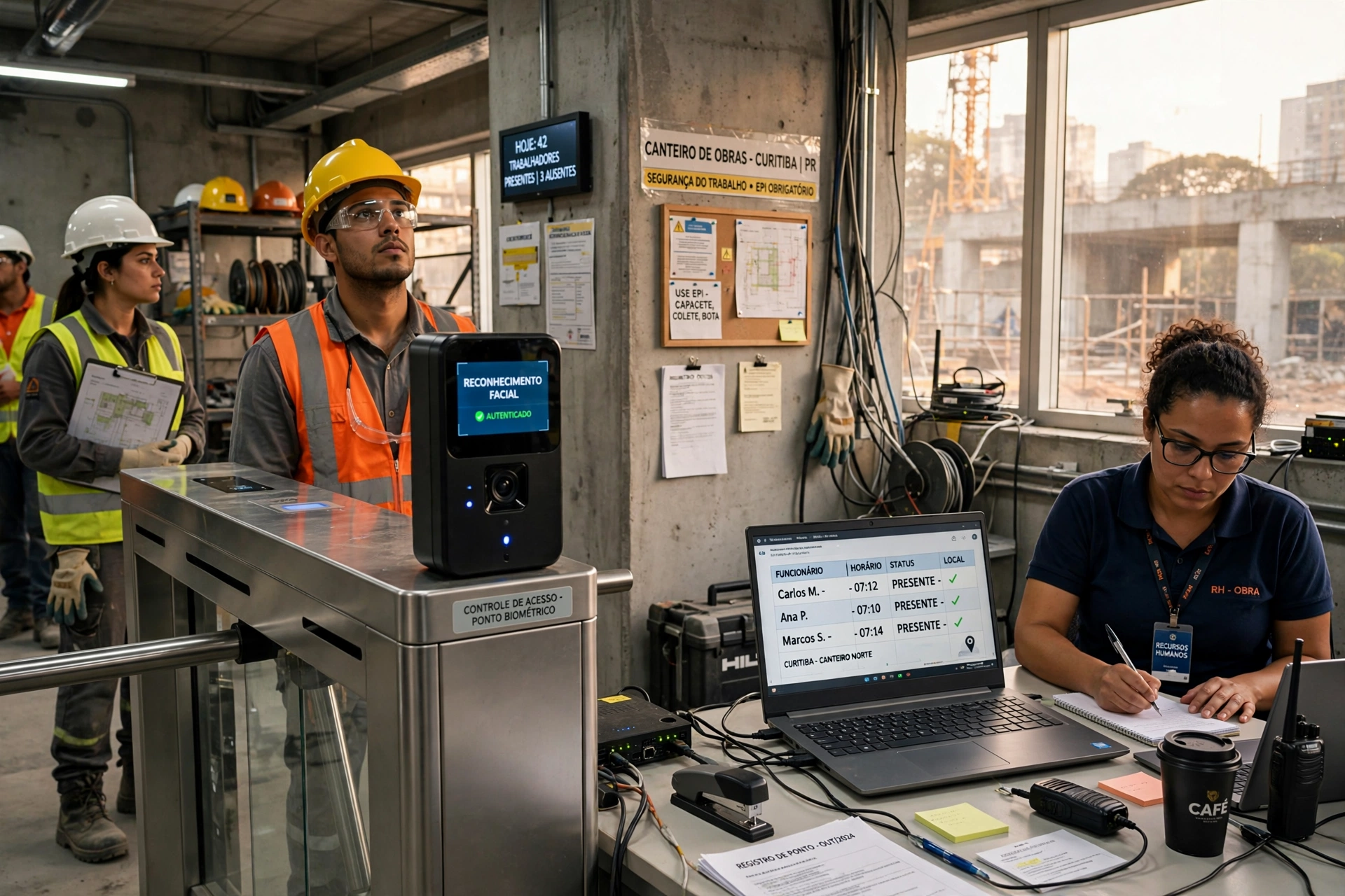 employee mobile app time tracking smartphone