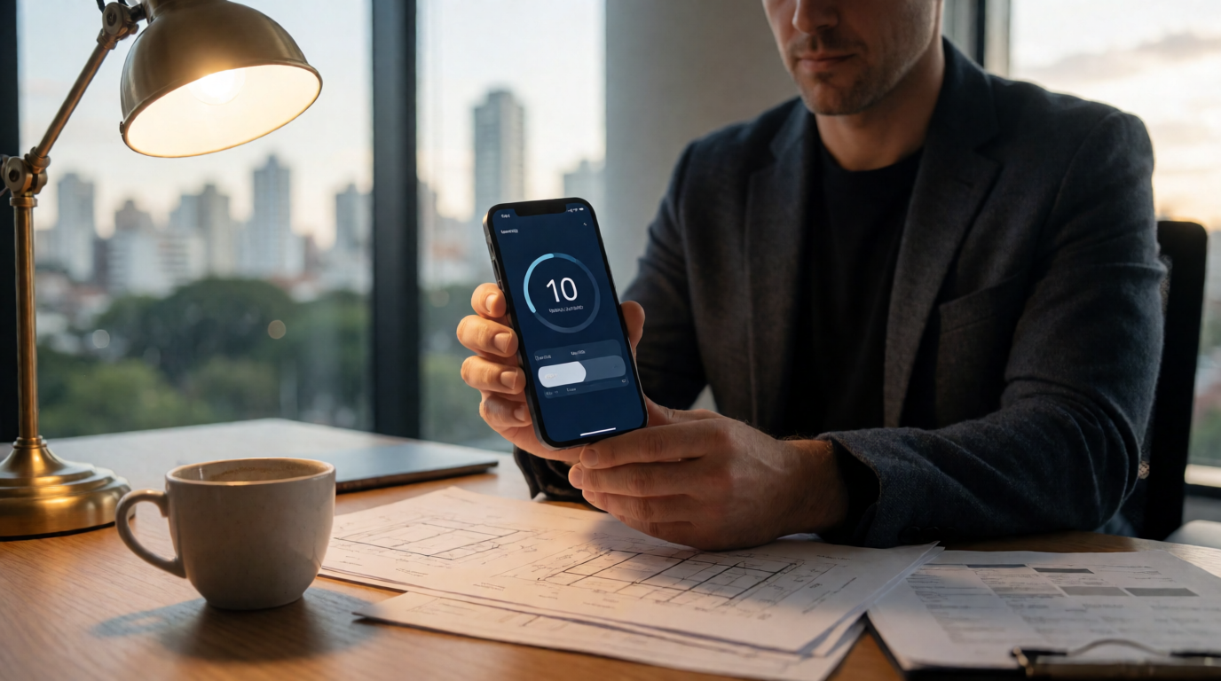employee mobile app time tracking smartphone