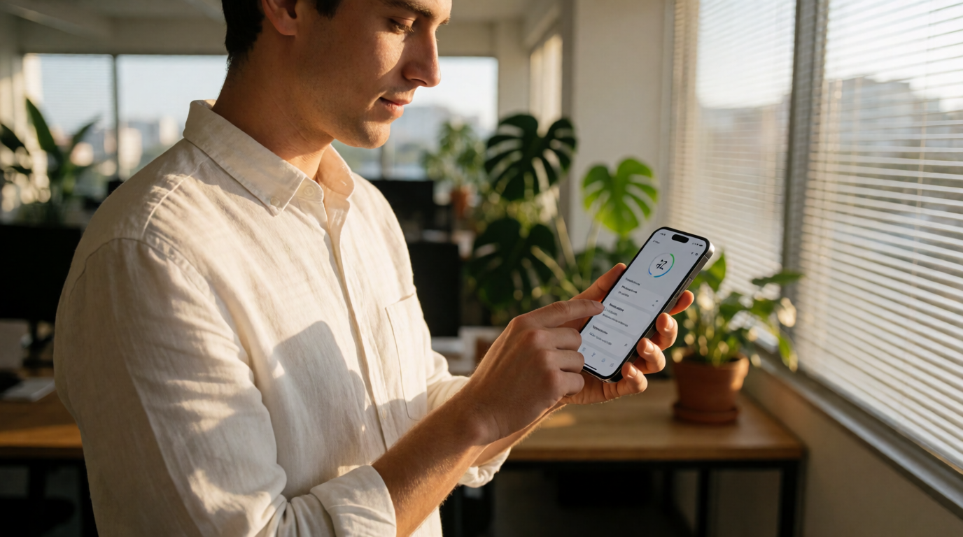 employee mobile app time tracking smartphone