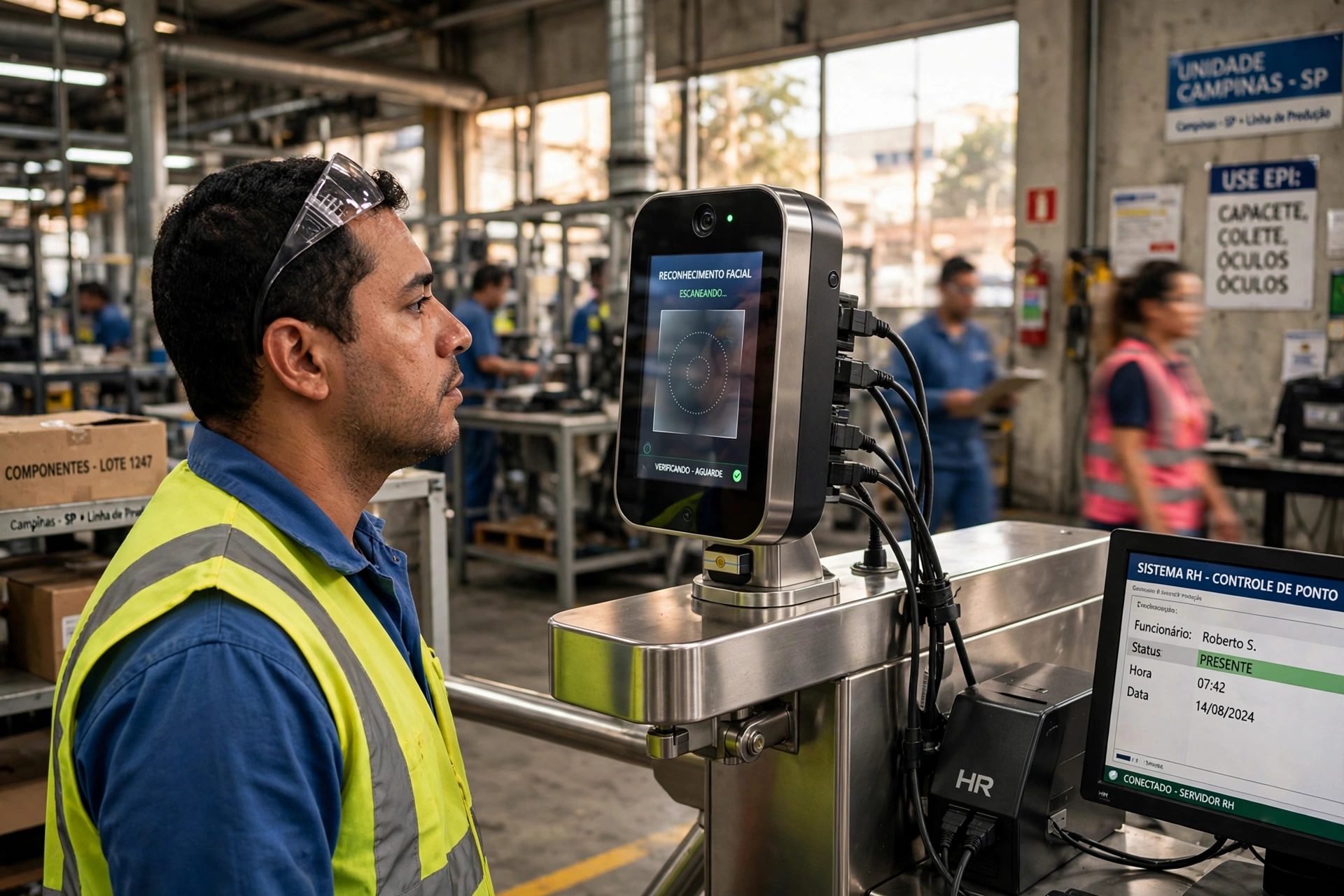 employee mobile app time tracking smartphone