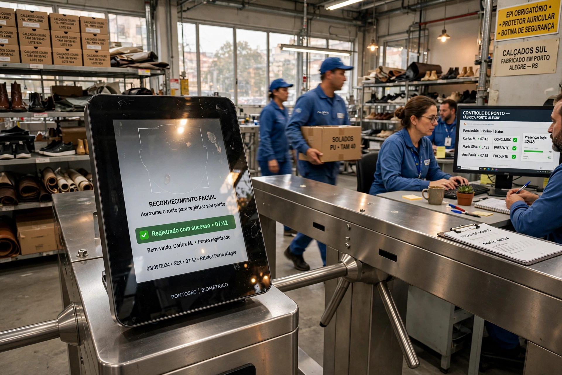 employee mobile app time tracking smartphone