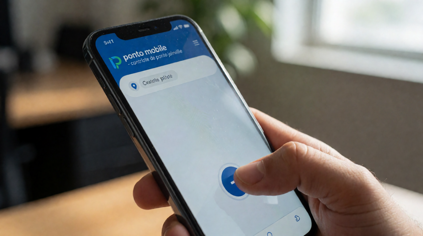 employee mobile app time tracking smartphone