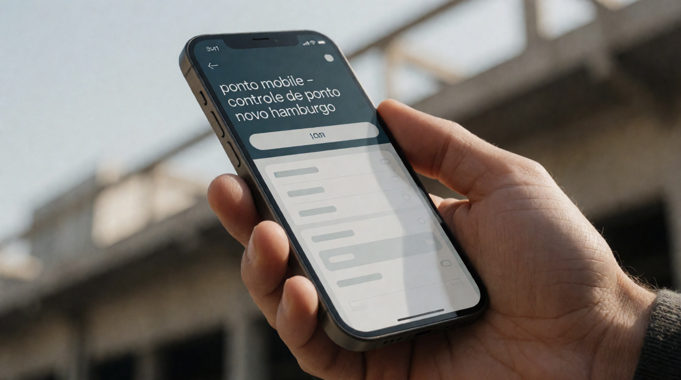 employee mobile app time tracking smartphone