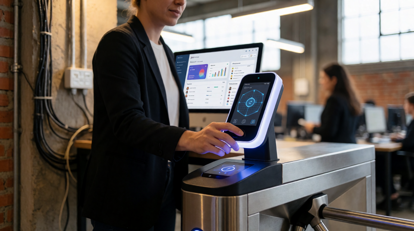 employee mobile app time tracking smartphone