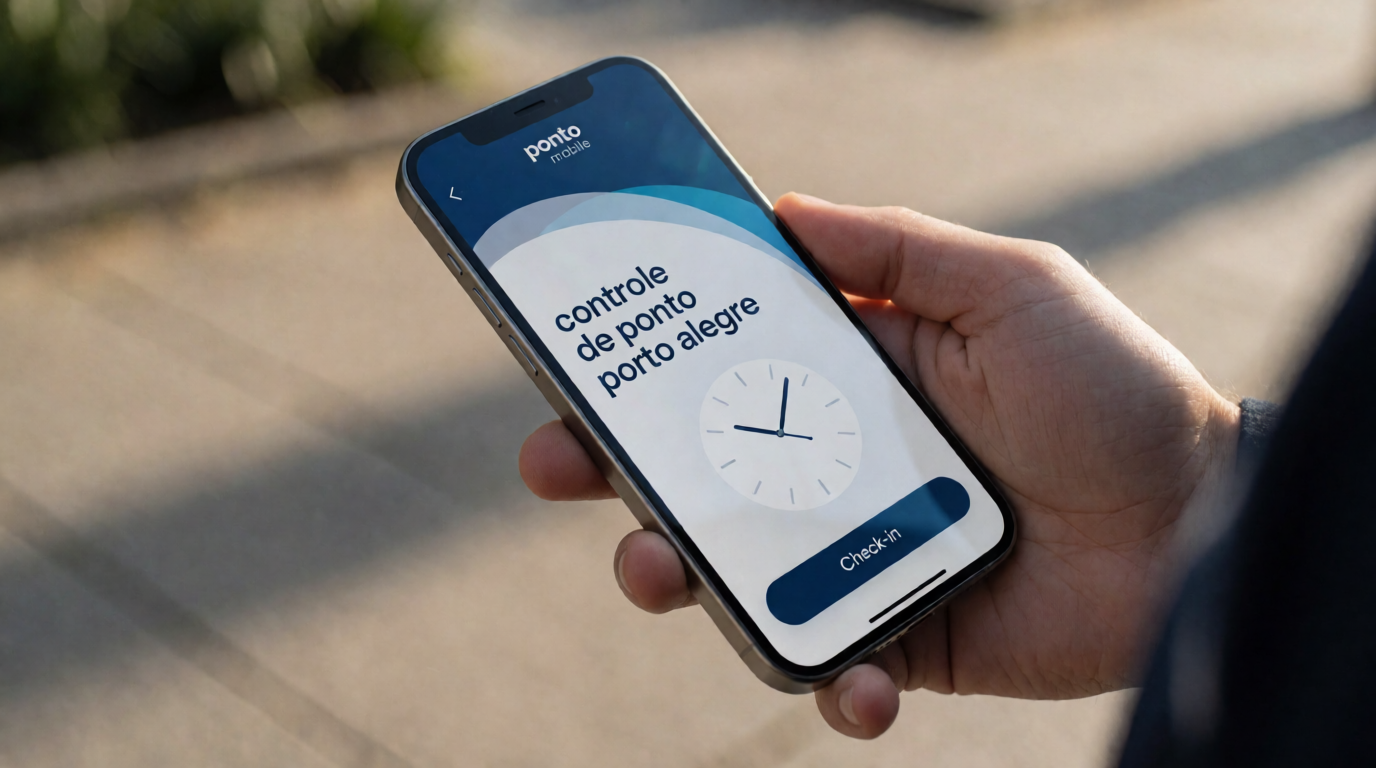 employee mobile app time tracking smartphone