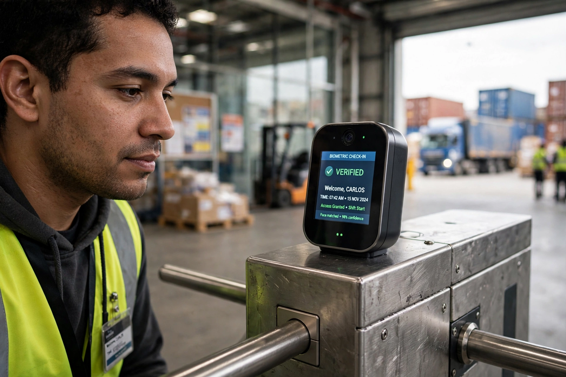 employee mobile app time tracking smartphone