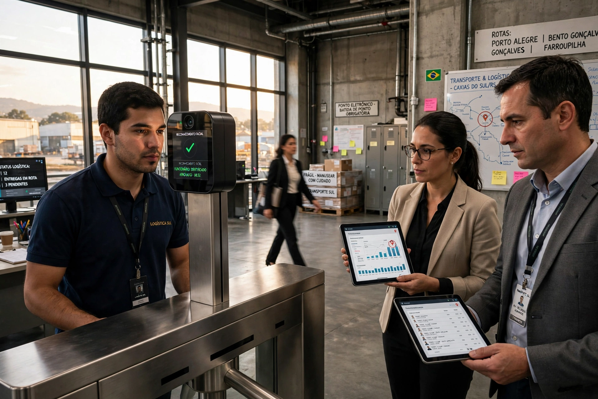 employee mobile app time tracking smartphone