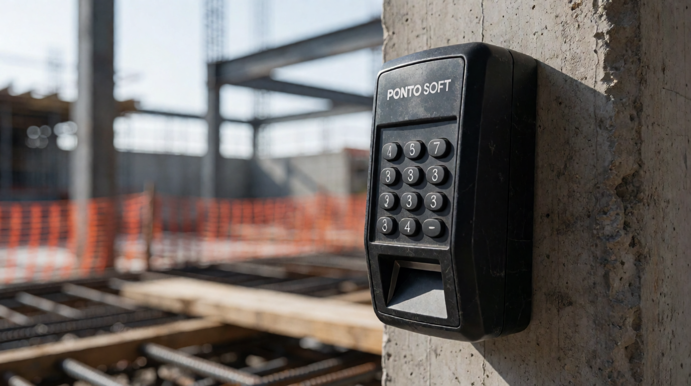 modern office employee biometric technology