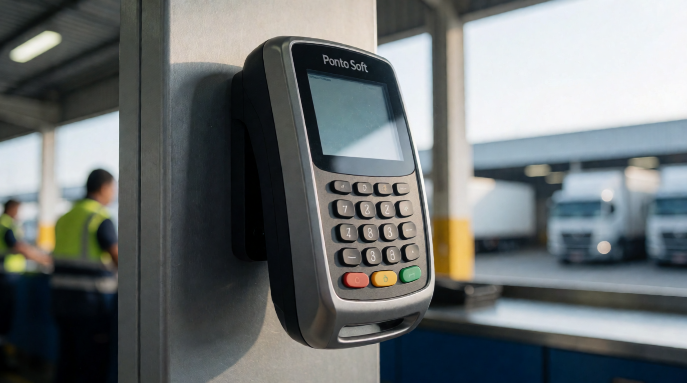 modern office employee biometric technology