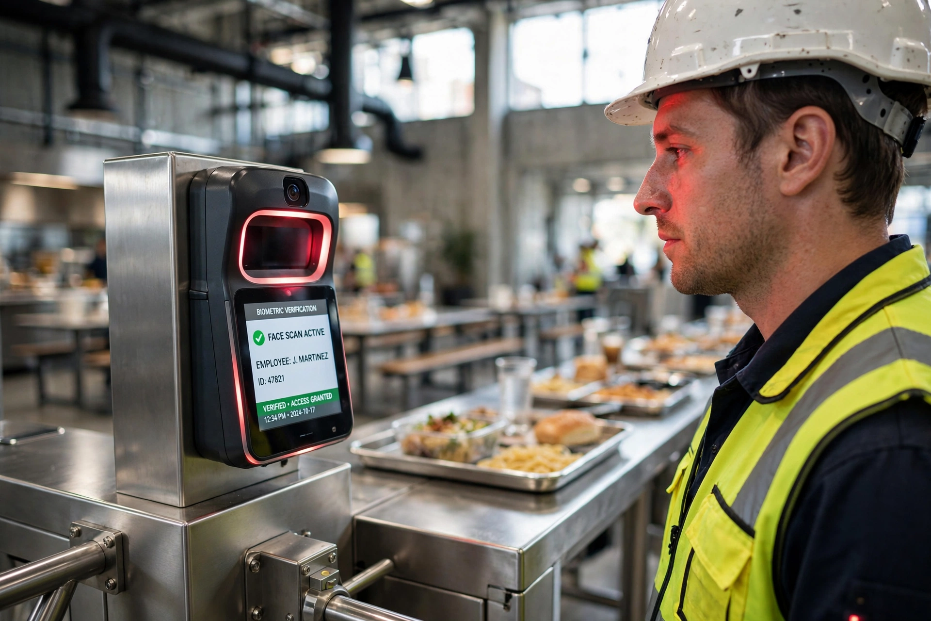 facial recognition biometric technology office