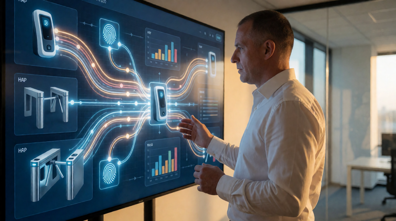 Dashboard de monitoramento de integração SAP