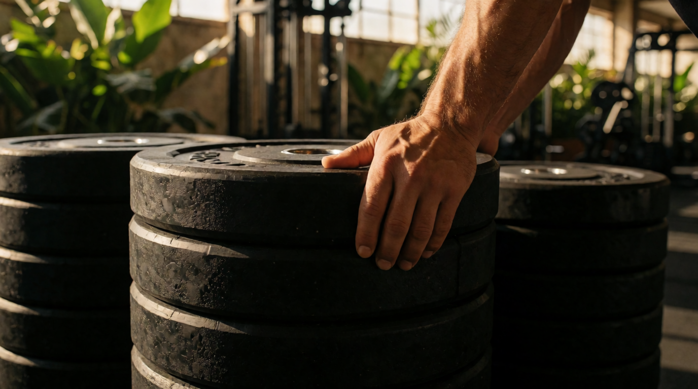 gym fitness equipment workout anilha borracha salvador ba