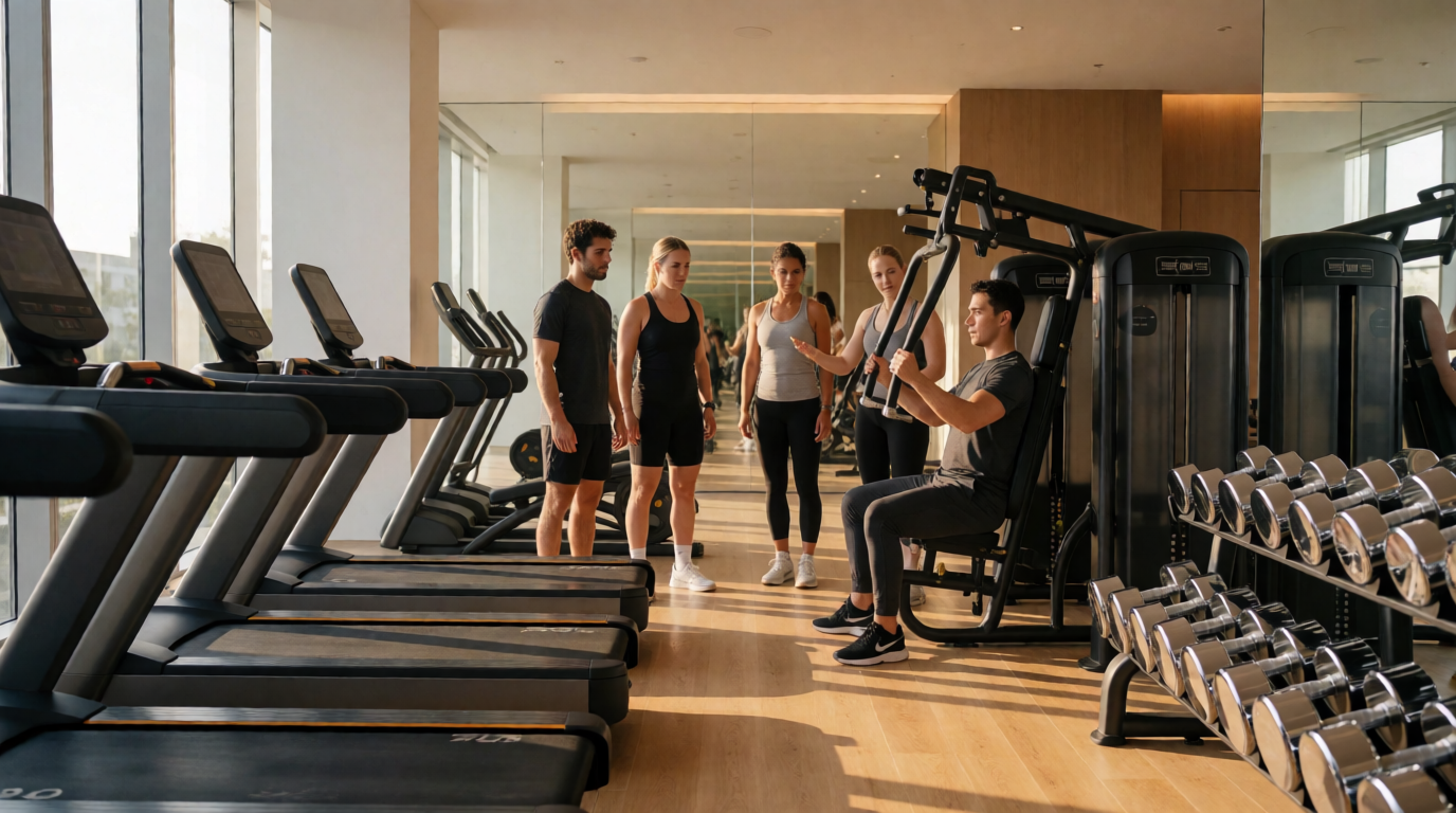 gym fitness equipment workout ginastica comercial voce precisa