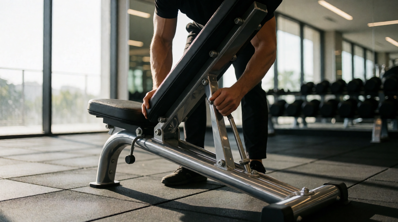 gym fitness equipment workout banco ajustavel curitiba pr