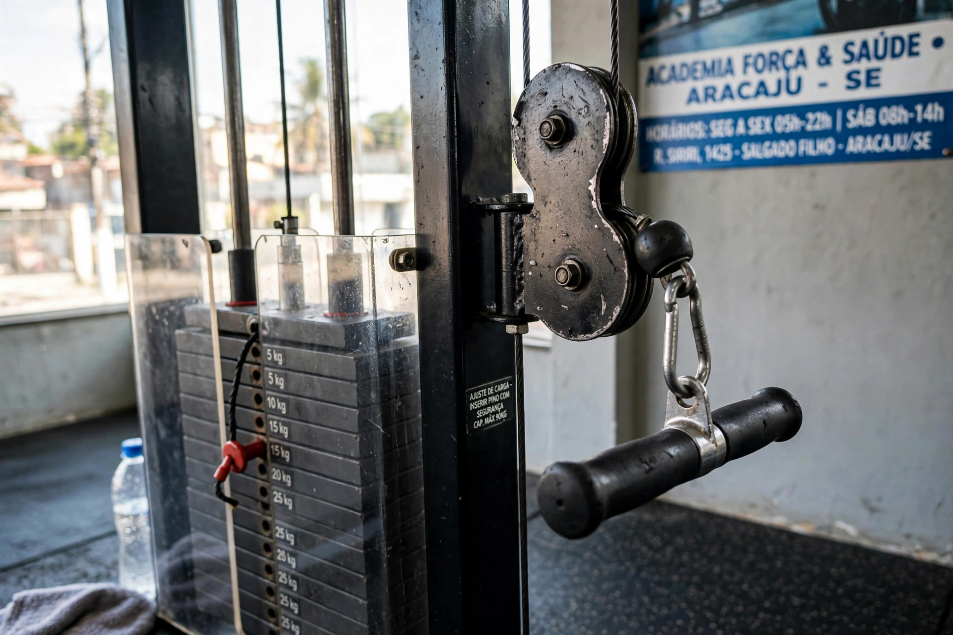 gym fitness equipment workout cable crossover aracaju