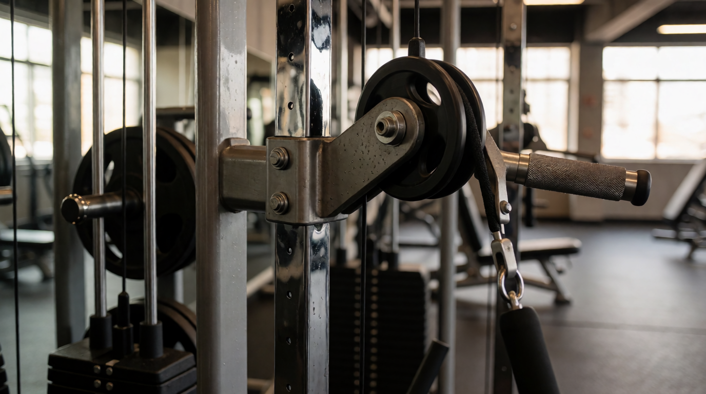 gym fitness equipment workout cable crossover duque caxias