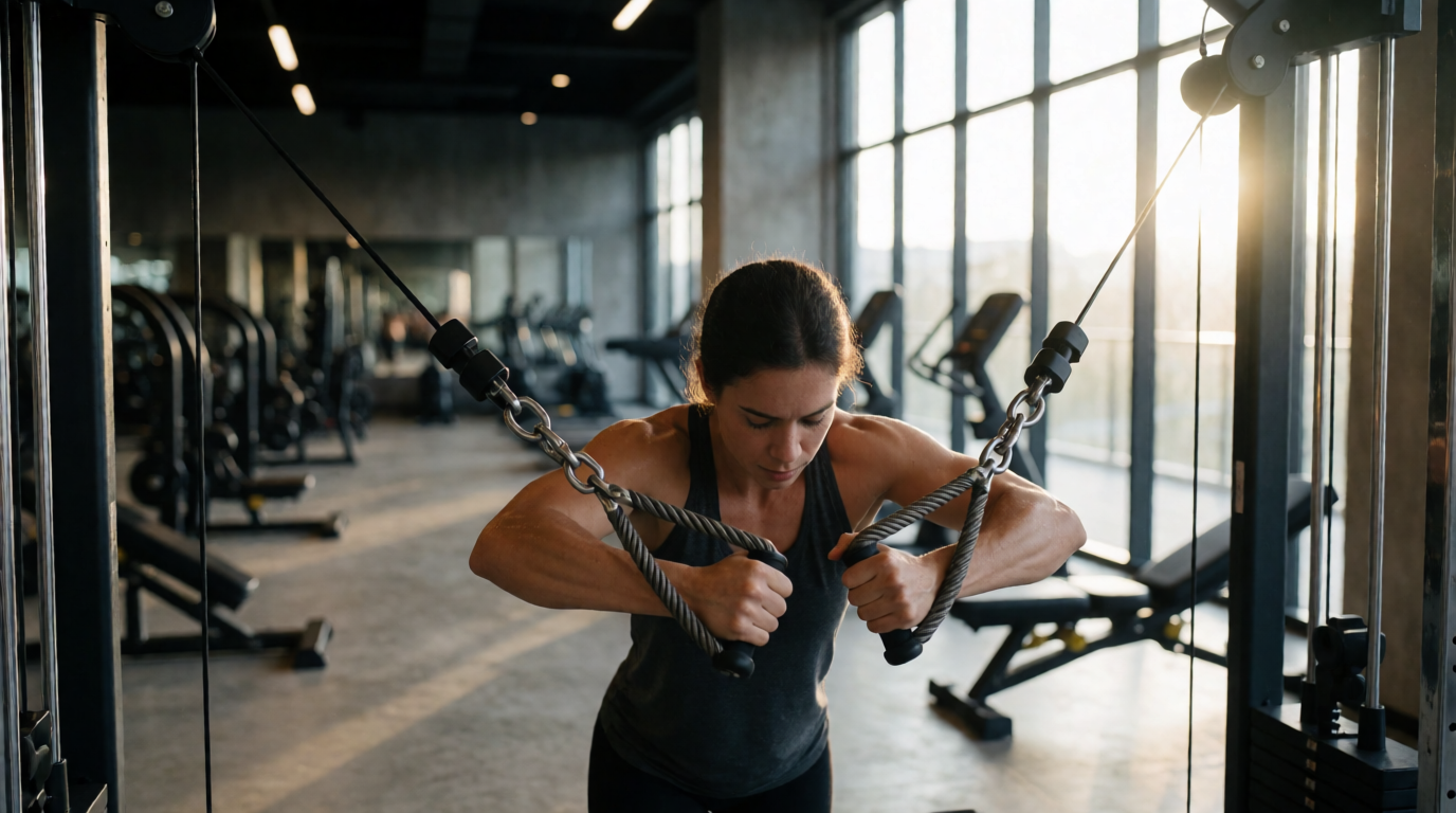 gym fitness equipment workout cable crossover feira santana