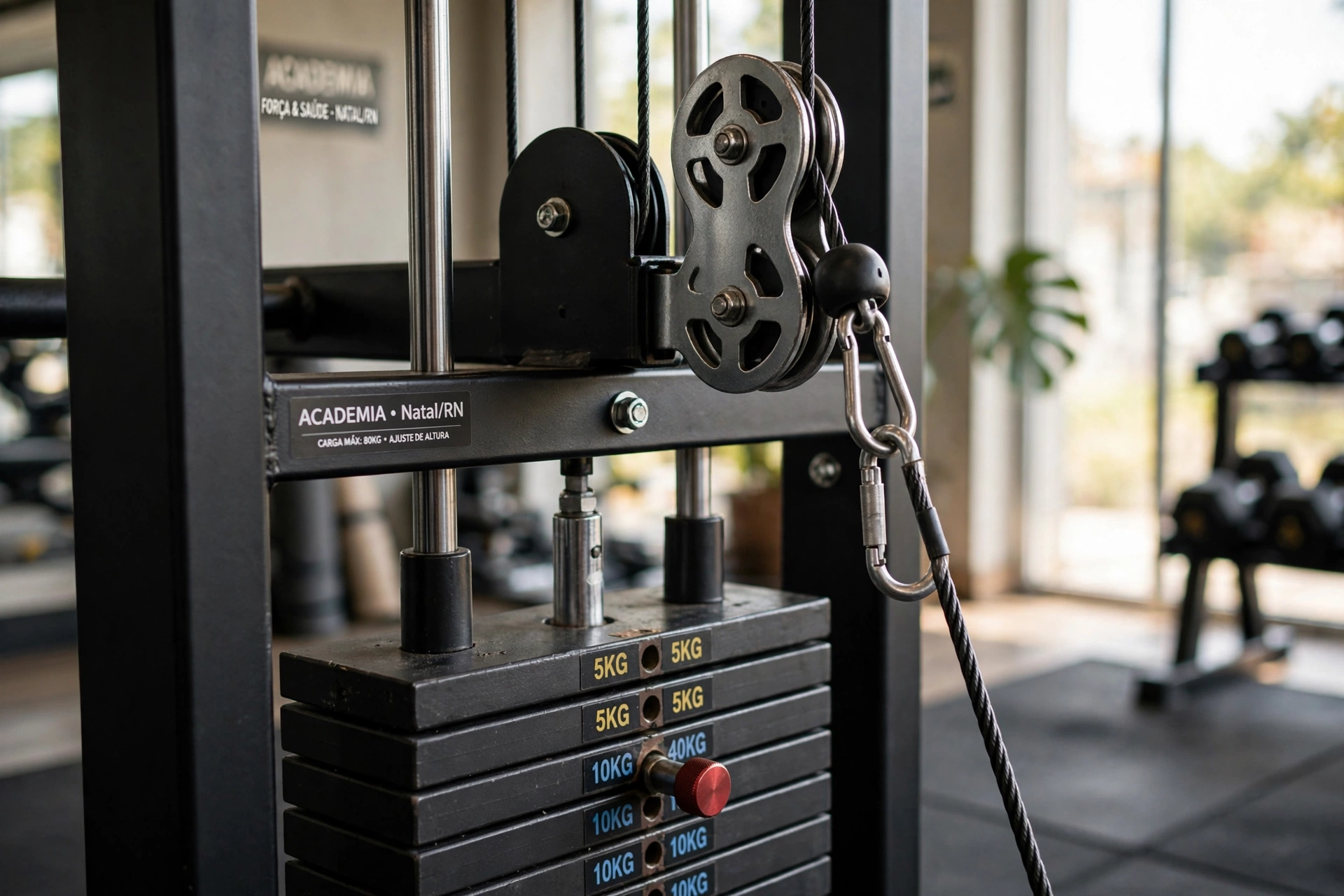 gym fitness equipment workout cable crossover natal rn