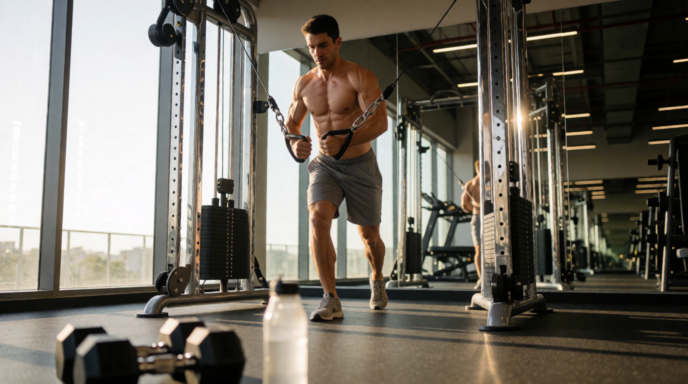 gym fitness equipment workout cable crossover porto alegre