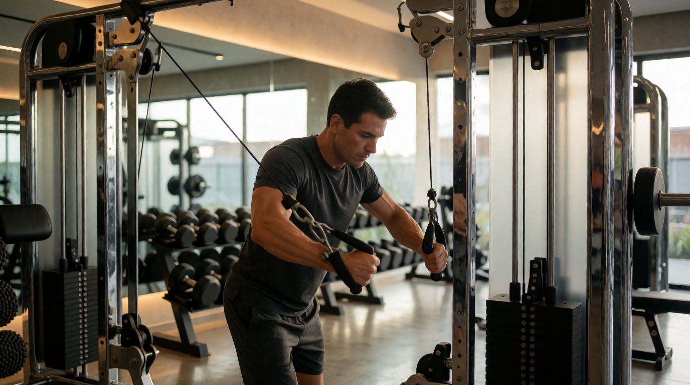 gym fitness equipment workout cable crossover ribeirao preto