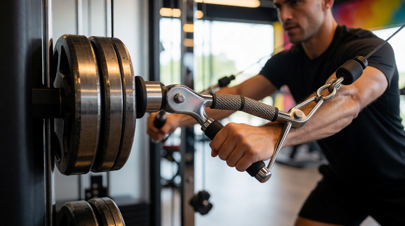 gym fitness equipment workout cable crossover sao goncalo