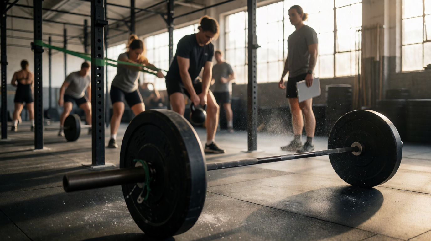 gym fitness equipment workout escolher crossfit box