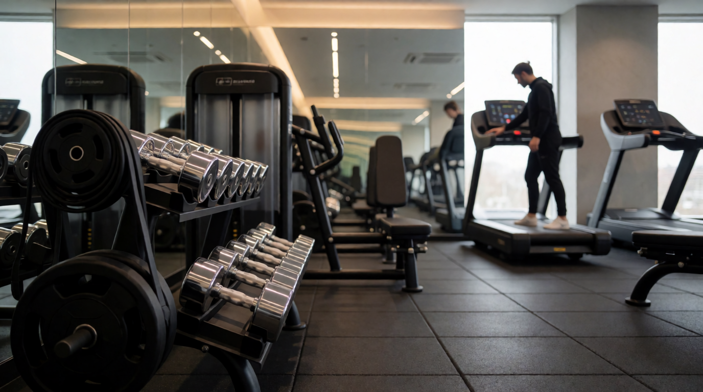 gym fitness equipment workout montar