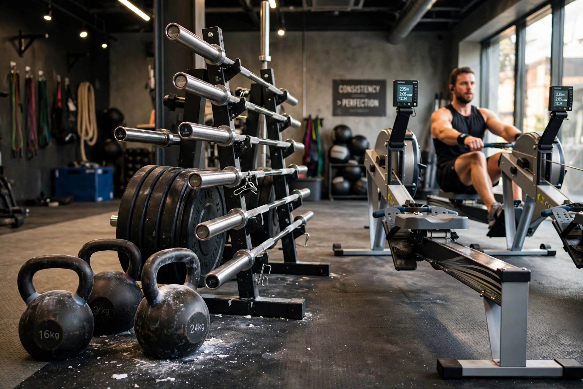 gym fitness equipment workout comparativo crossfit