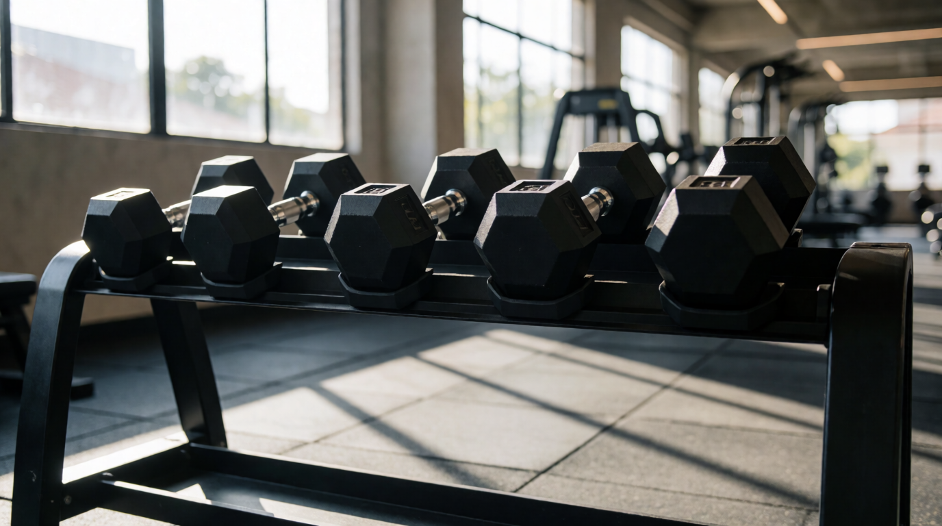 gym fitness equipment workout dumbbells hex belo horizonte