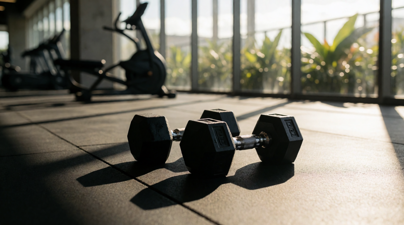 gym fitness equipment workout dumbbells hex fortaleza ce