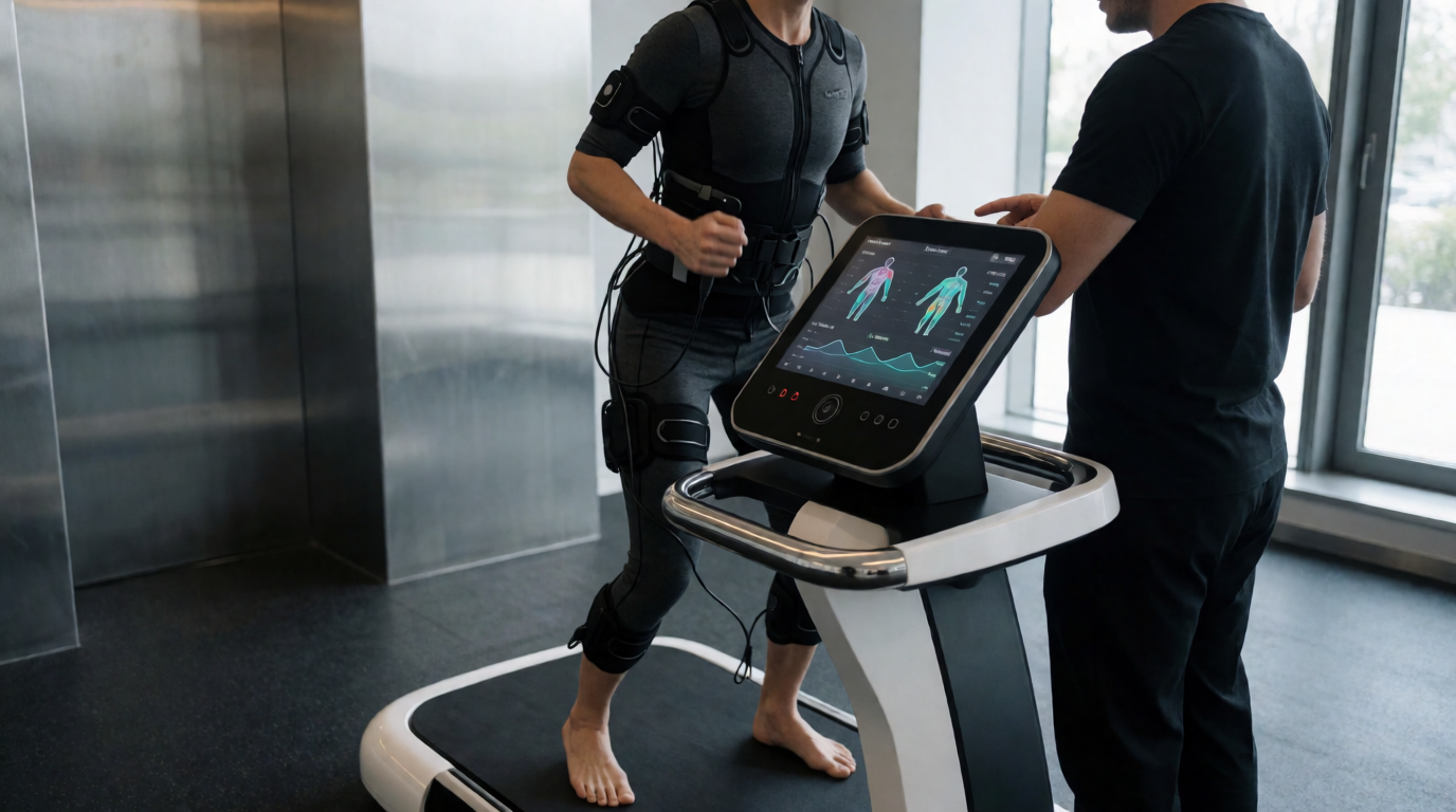 gym fitness equipment workout ems training studio