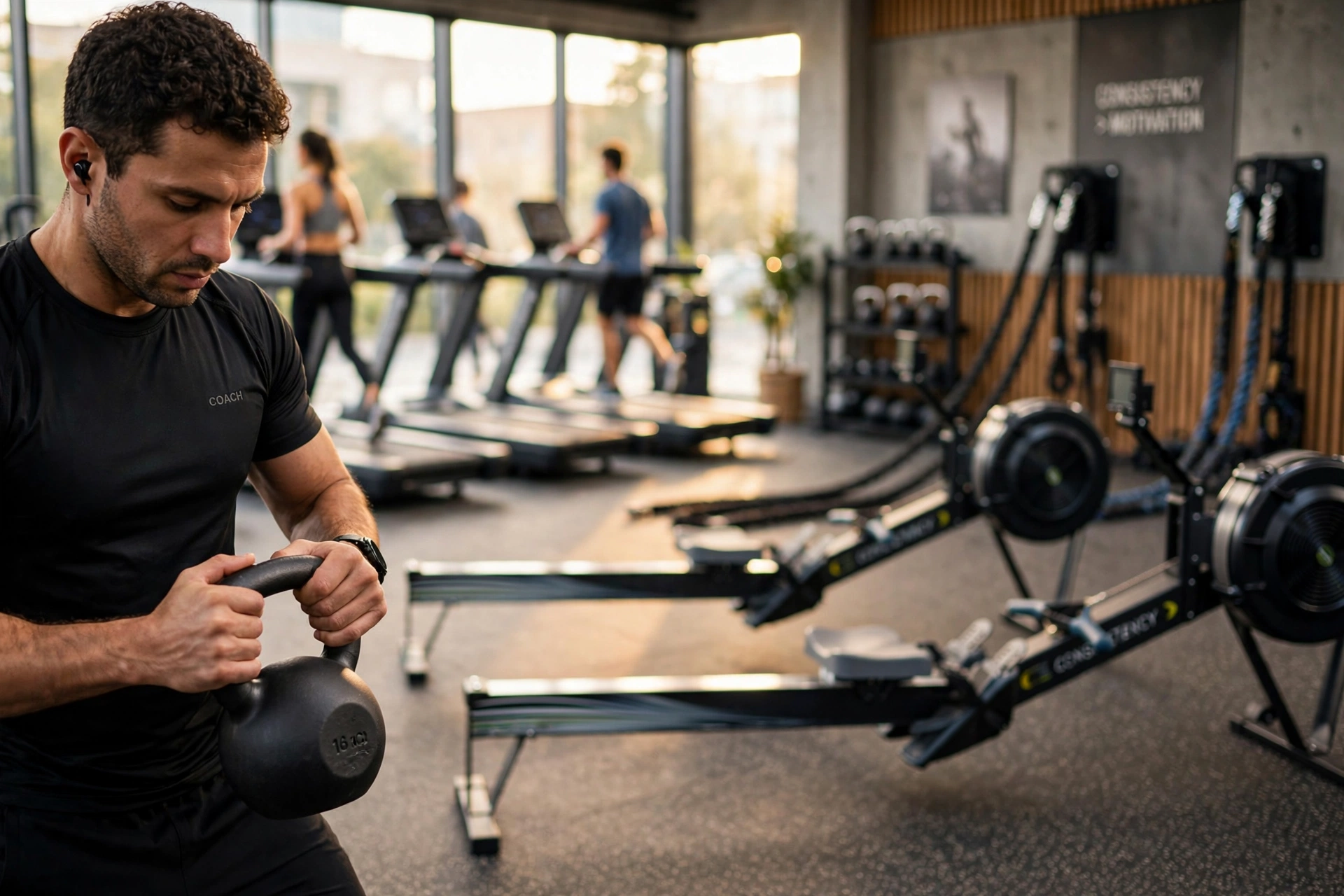 gym fitness equipment workout cardio hiit