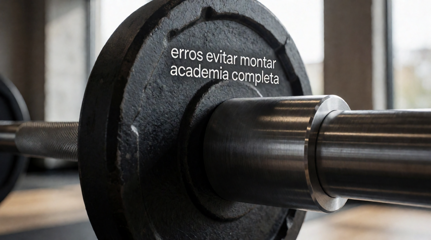 gym fitness equipment workout erros evitar montar completa