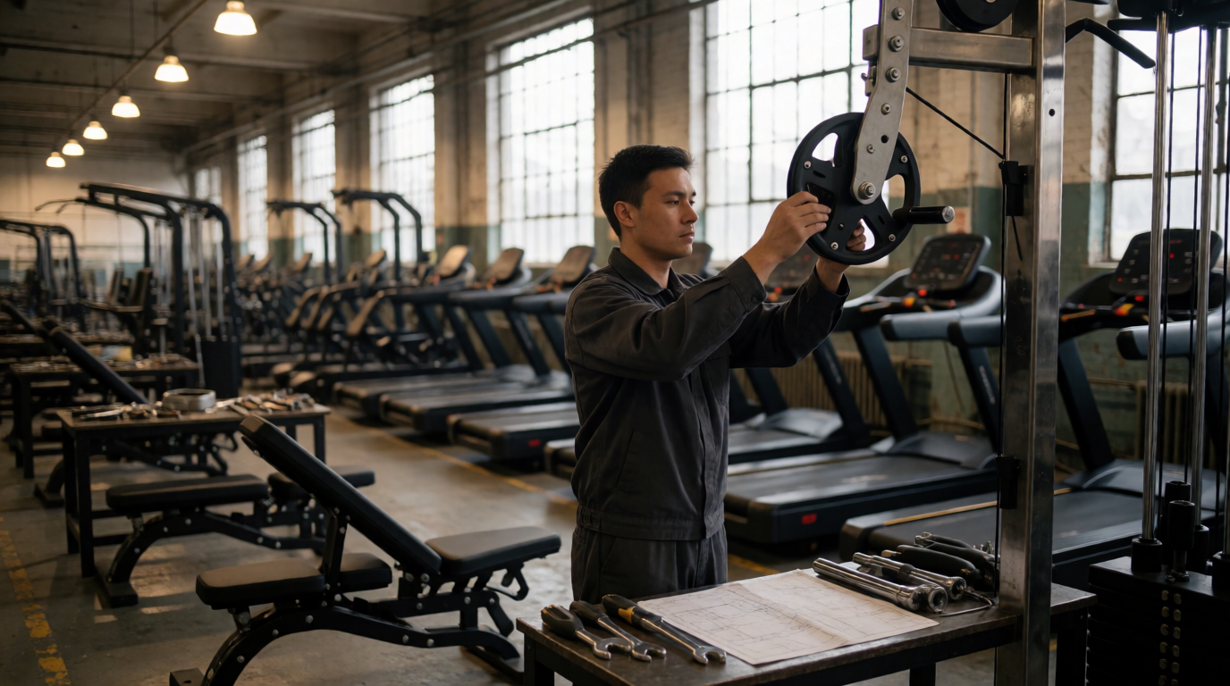gym fitness equipment workout fabrica comparativo