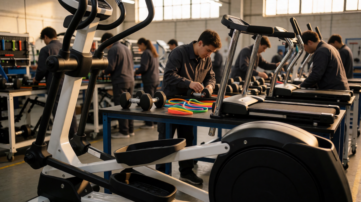 gym fitness equipment workout fabrica beginner