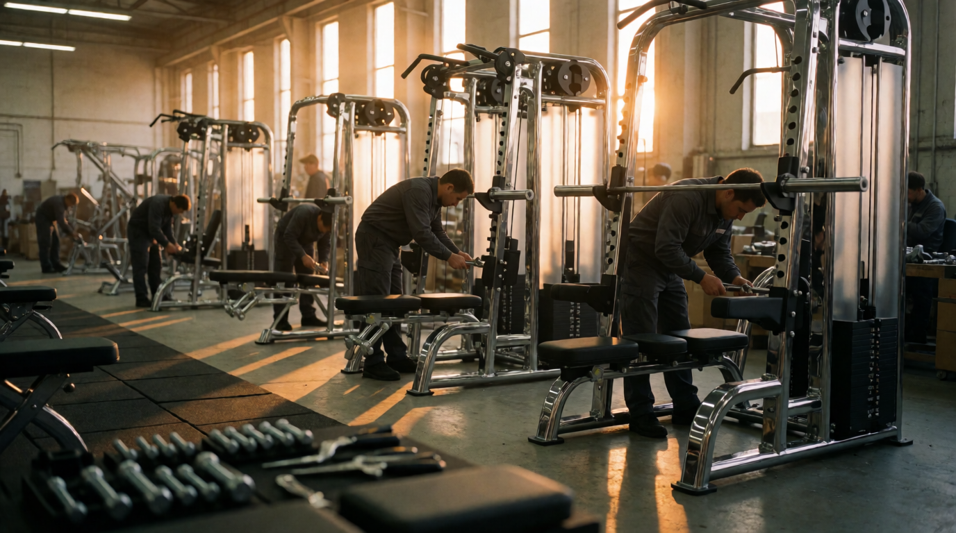 gym fitness equipment workout fabrica valores precos