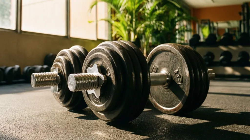 gym fitness equipment workout halteres ajustaveis manaus am
