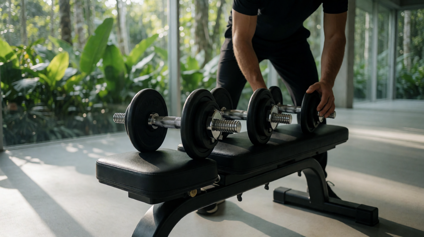 gym fitness equipment workout halteres ajustaveis manaus am