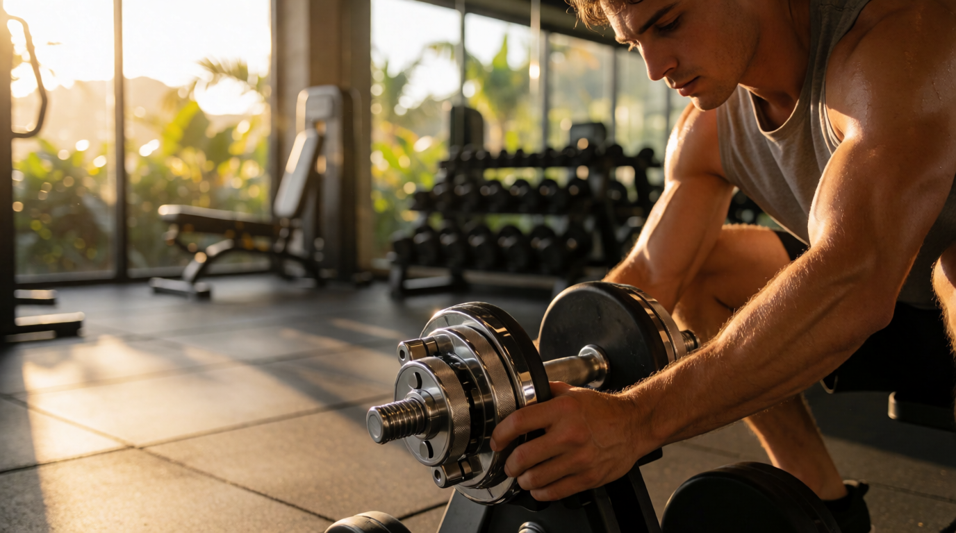 gym fitness equipment workout halteres ajustaveis rio janeiro