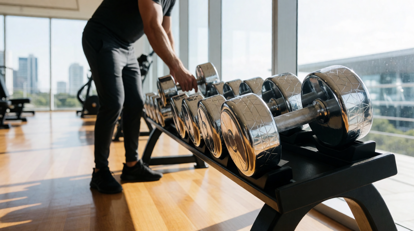 gym fitness equipment workout halteres fixos brasilia df
