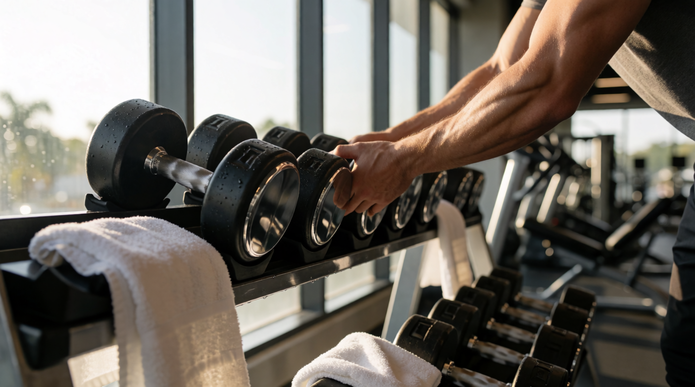 gym fitness equipment workout halteres fixos goiania go