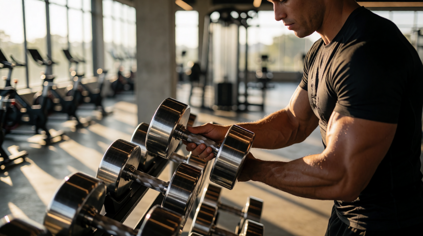 gym fitness equipment workout halteres fixos goiania go