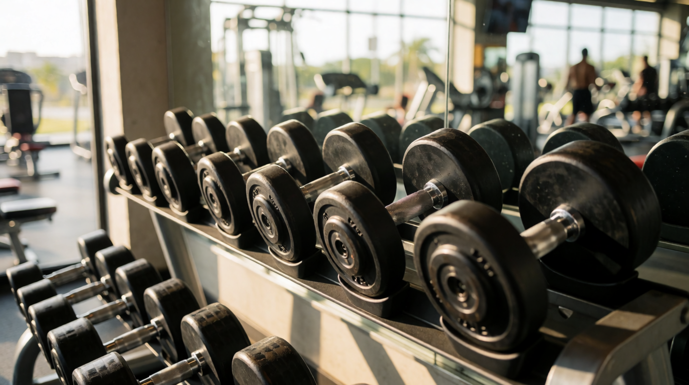 gym fitness equipment workout halteres fixos recife pe