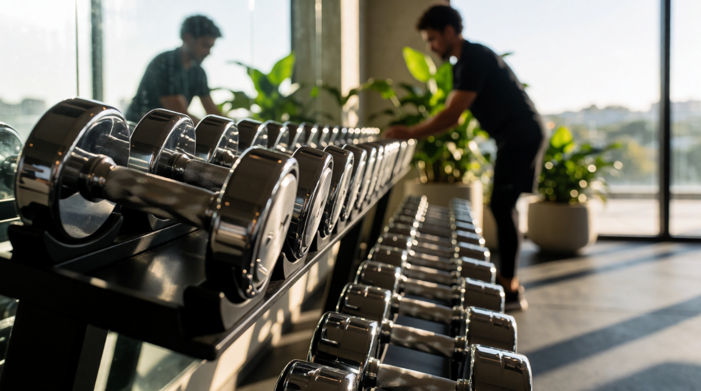 gym fitness equipment workout halteres fixos salvador ba