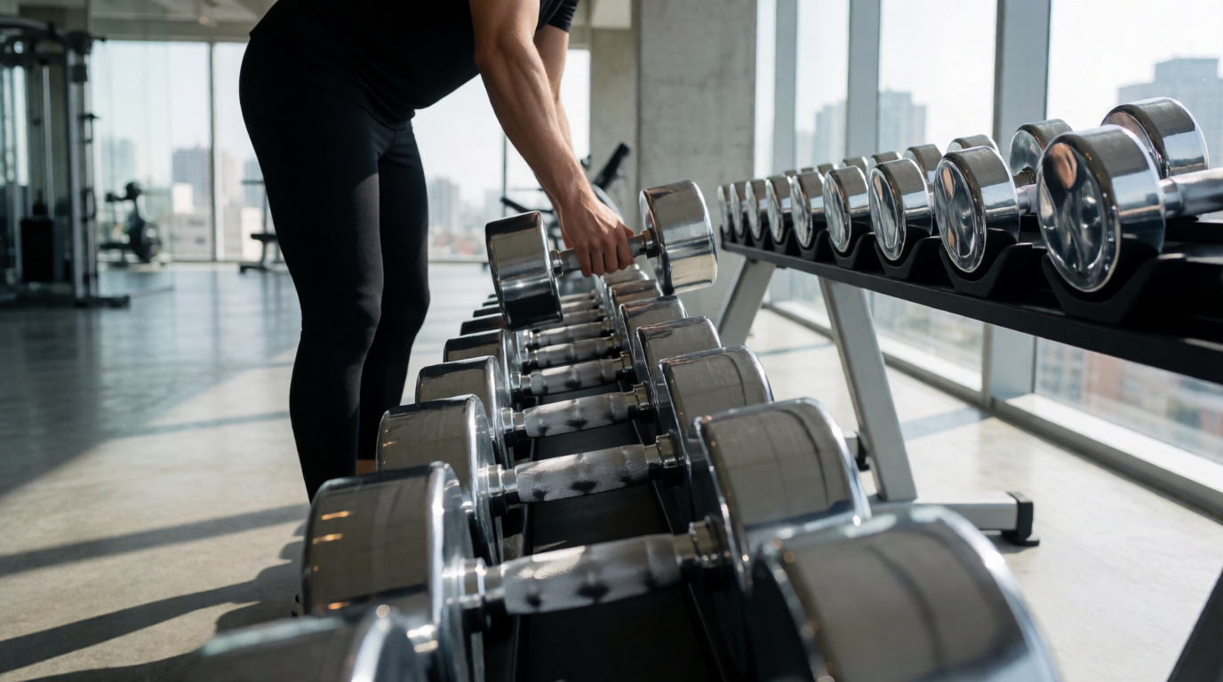 gym fitness equipment workout halteres fixos sao paulo