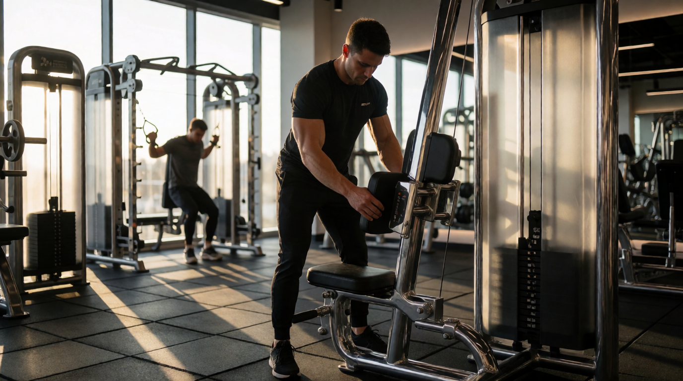 gym fitness equipment workout investimento