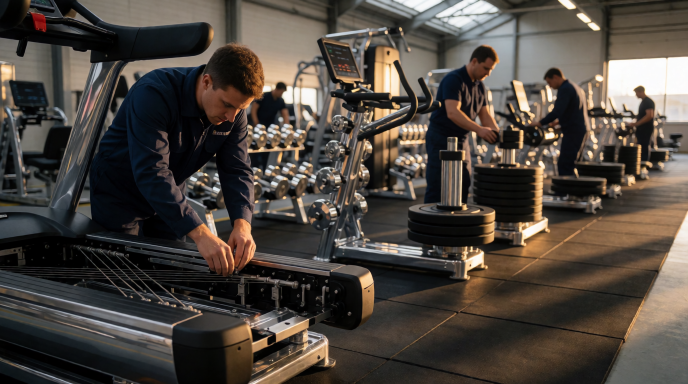 gym fitness equipment workout investimento fabrica
