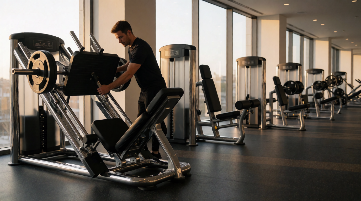 gym fitness equipment workout investimento maquinas