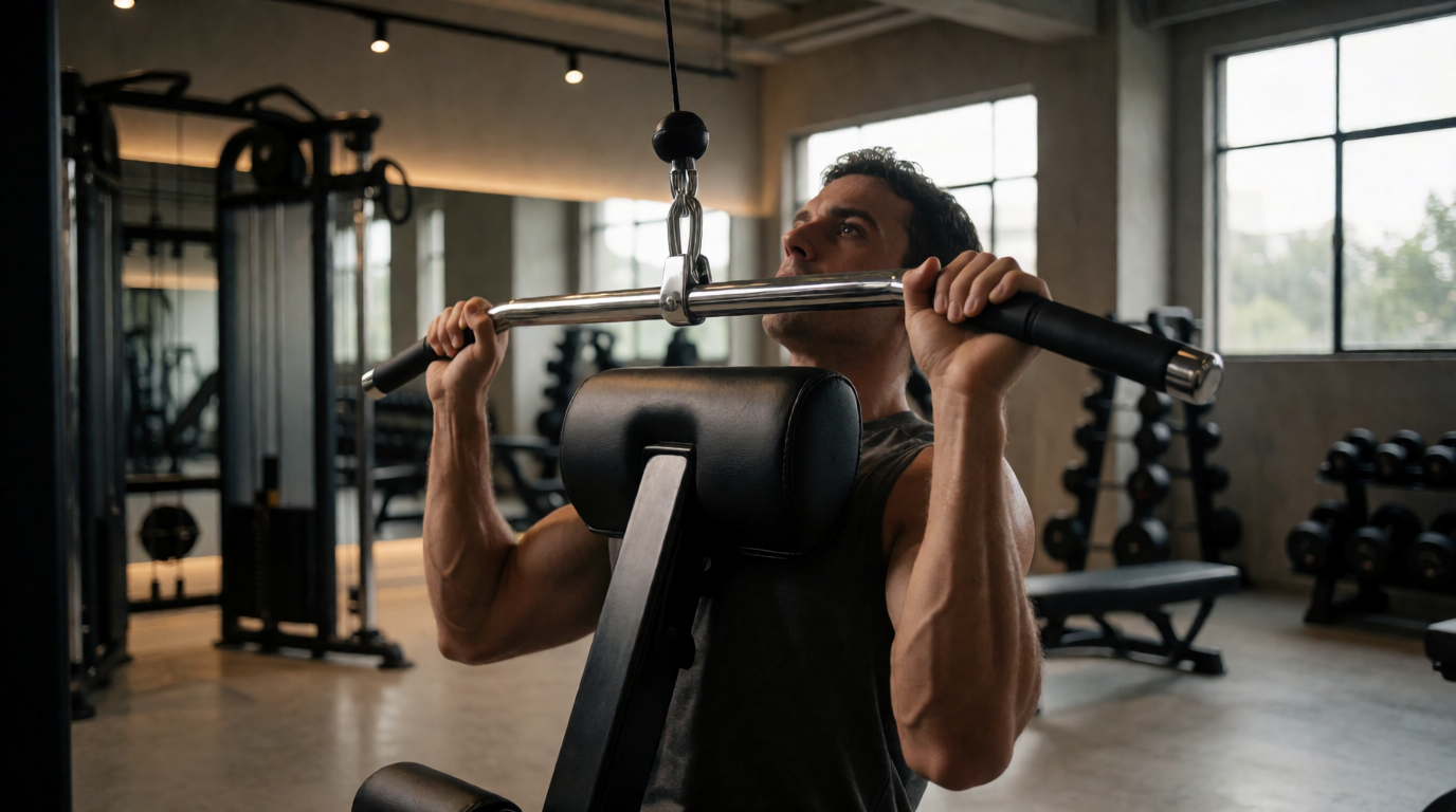 gym fitness equipment workout lat pulldown belo horizonte