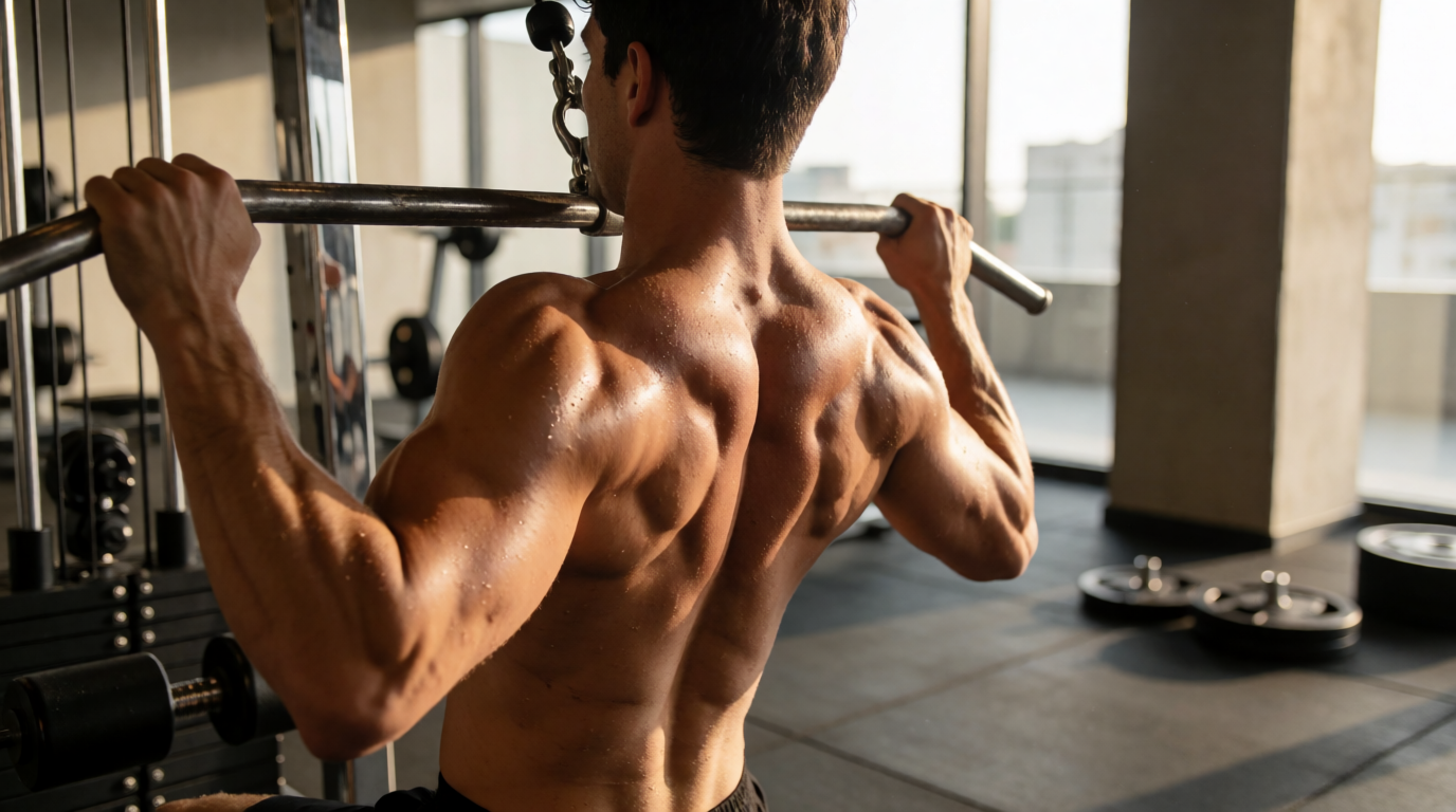 gym fitness equipment workout lat pulldown duque caxias